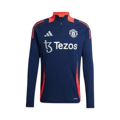 adidas Manchester United Tiro 24 Training Top "Night Indigo/Bright Red"