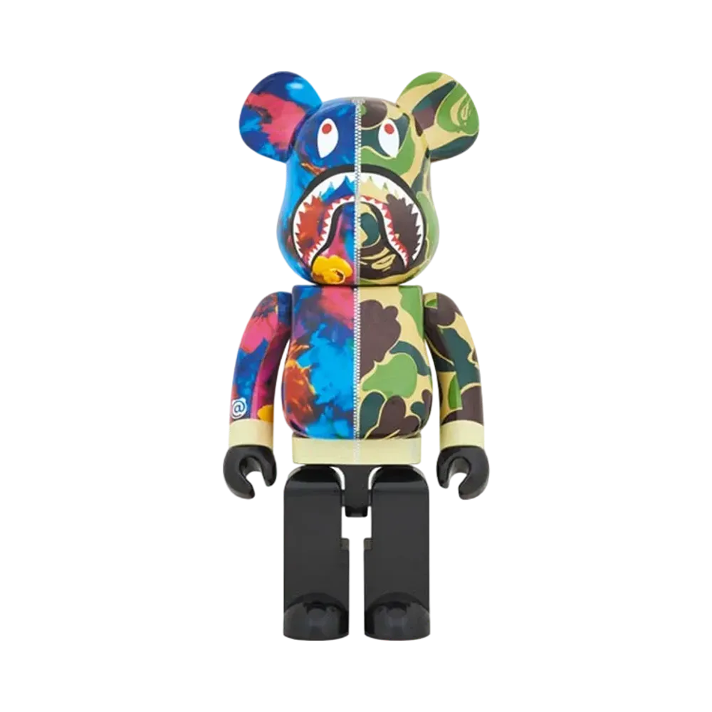Bearbrick x Bape x Mika Ninagawa Shark 1000%