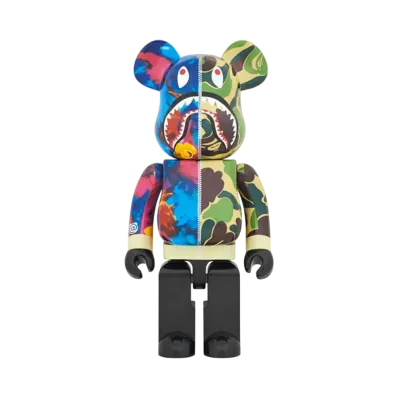 Bearbrick x Bape x Mika Ninagawa Shark 1000%
