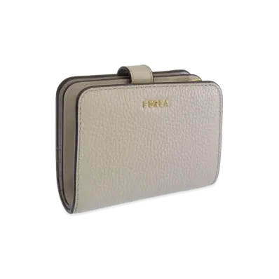 FURLA Ritzy S Compact Wallet "White"