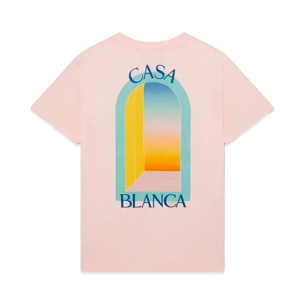 Casablanca L'Arc Colore T-Shirt "Pink"