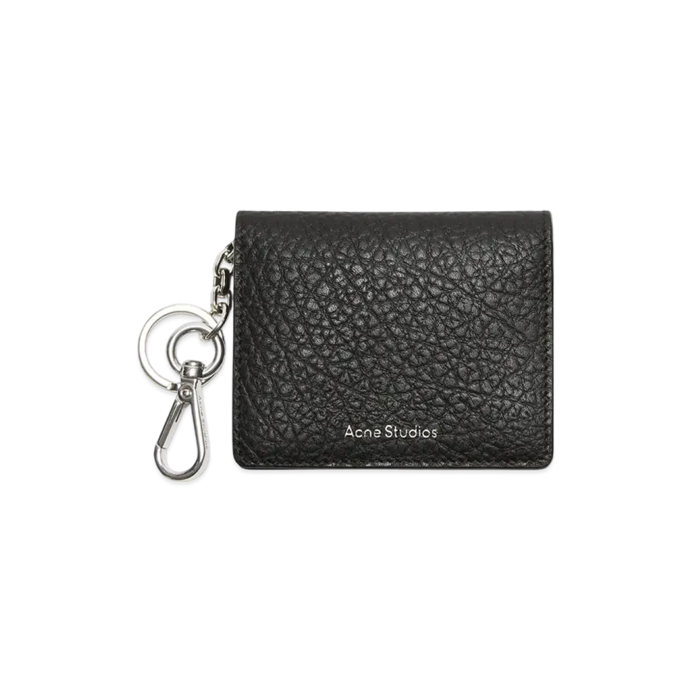 Acne Studios Folded Leather Wallet "Black"