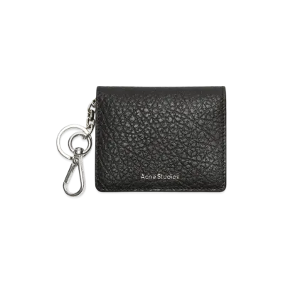 Acne Studios Folded Leather Wallet "Black"