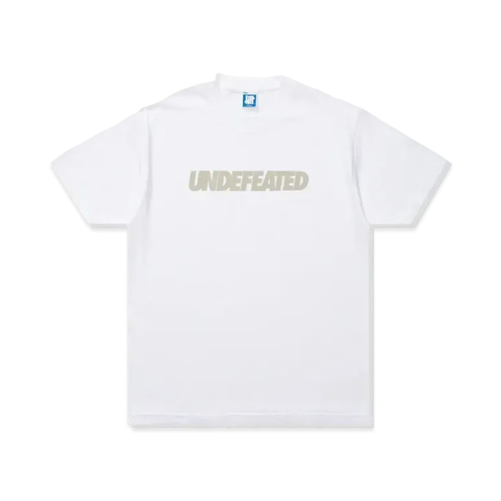 UNDEFEATED Logo S/S Tee "White"