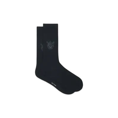 Paul Smith Crest One Point Socks "Black"