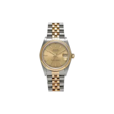 ROLEX Datejust "Champagne/Stainless Steel/Yellow Gold"