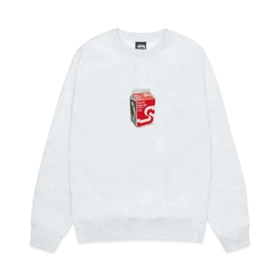 Stussy Milk Crew "Ash Heather" (FA24)
