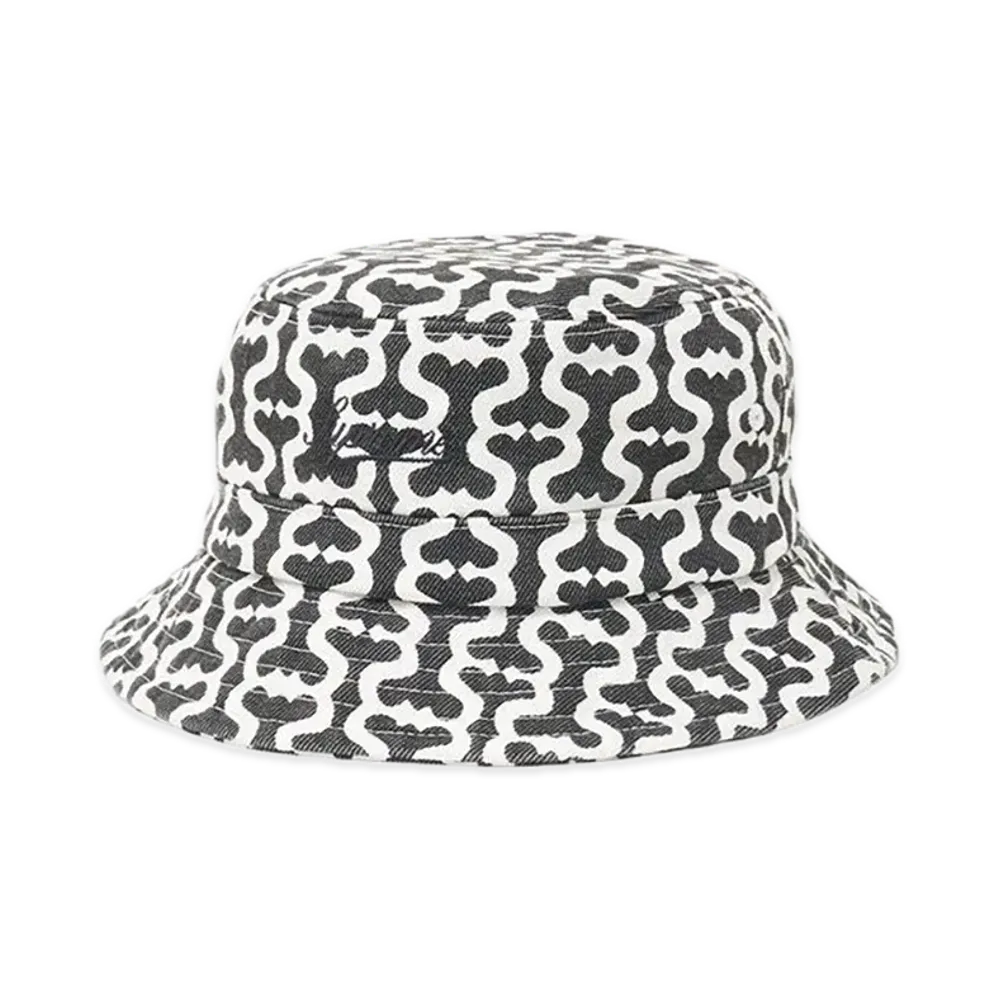 Supreme Twill Crusher "Black Monogram"
