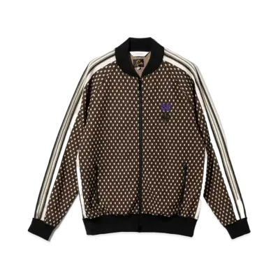 Needles x Sasquatchfabrix. R.C. Track Jacket- Diamond Jq. "Black"