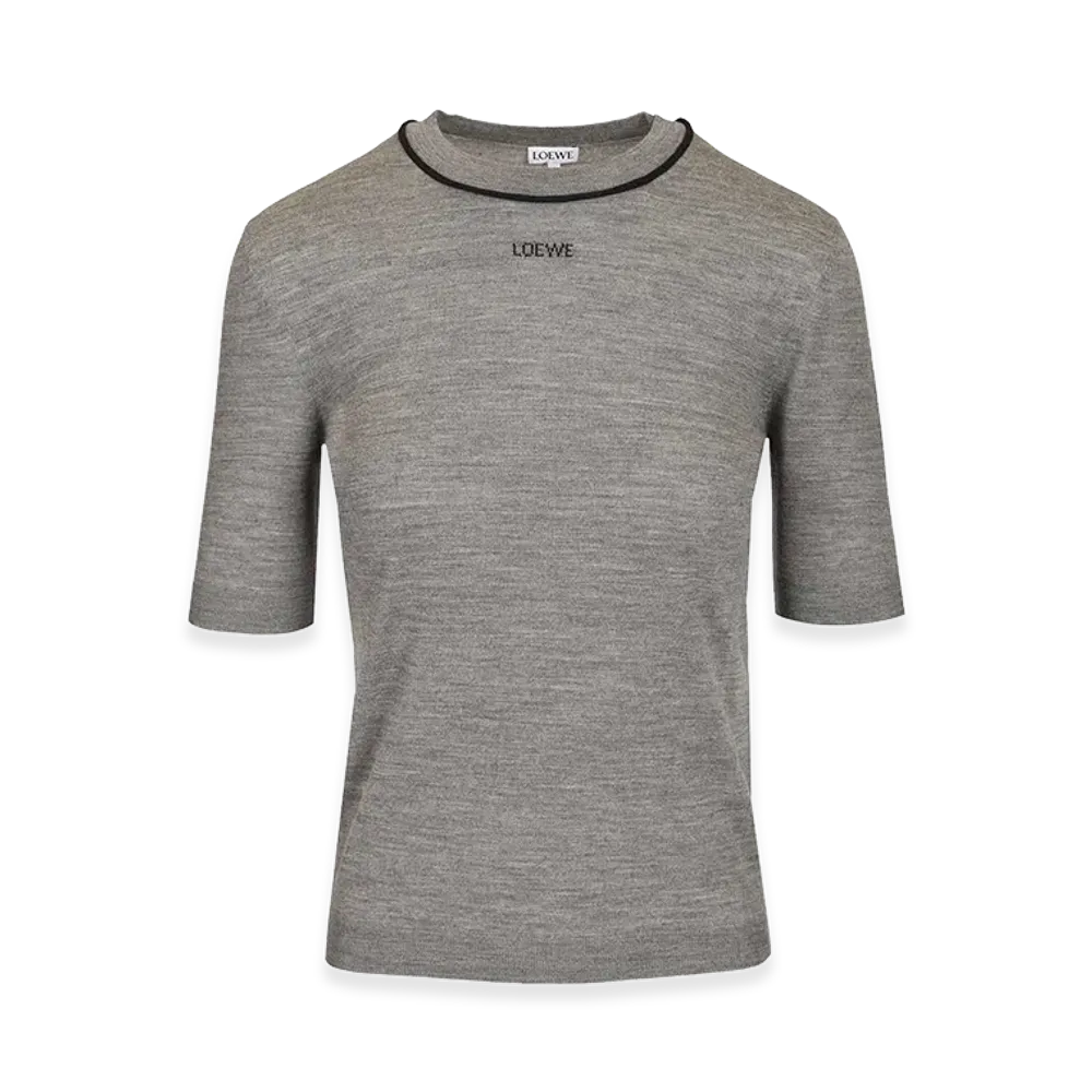 LOEWE Women's Wool Sweater "Gray"