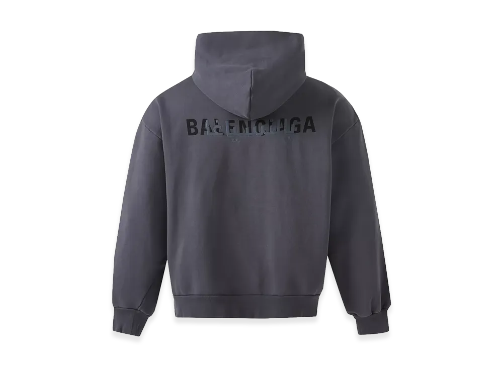 BALENCIAGA Ramadan Regular-fit Hoodie in Fleece "Gray"