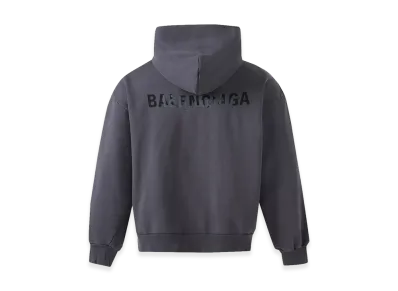 BALENCIAGA Ramadan Regular-fit Hoodie in Fleece "Gray"