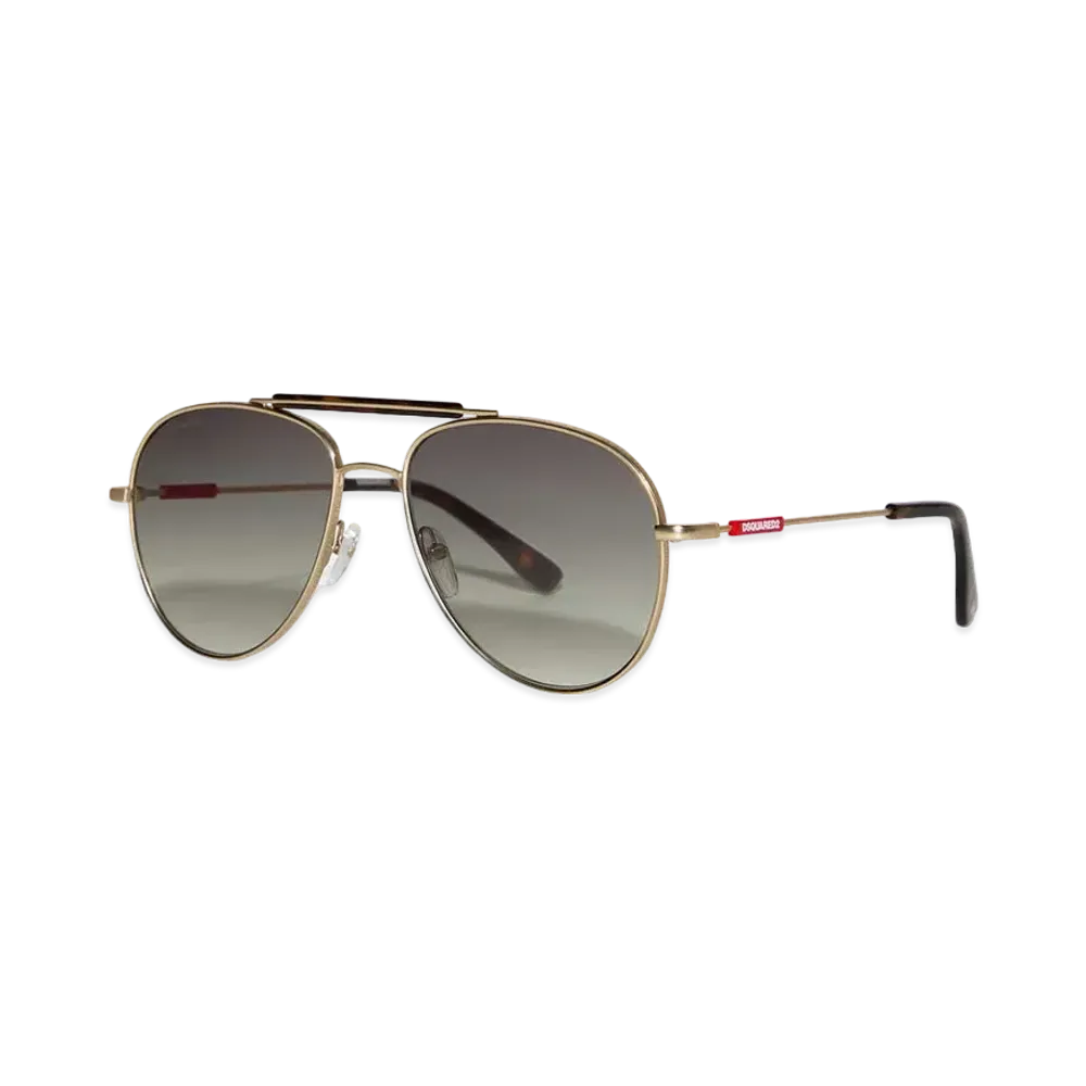 Dsquared2 Dynamic Gold Sunglasses "Gold/Black"