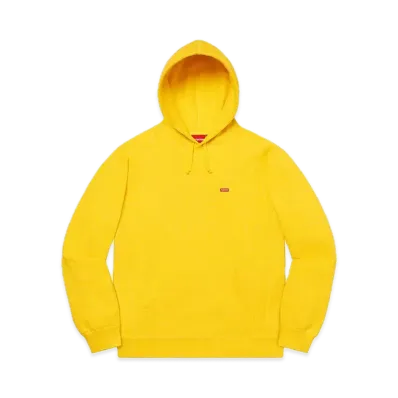 Supreme Small Box Hooded Sweatshirt (20SS) "Lemon"