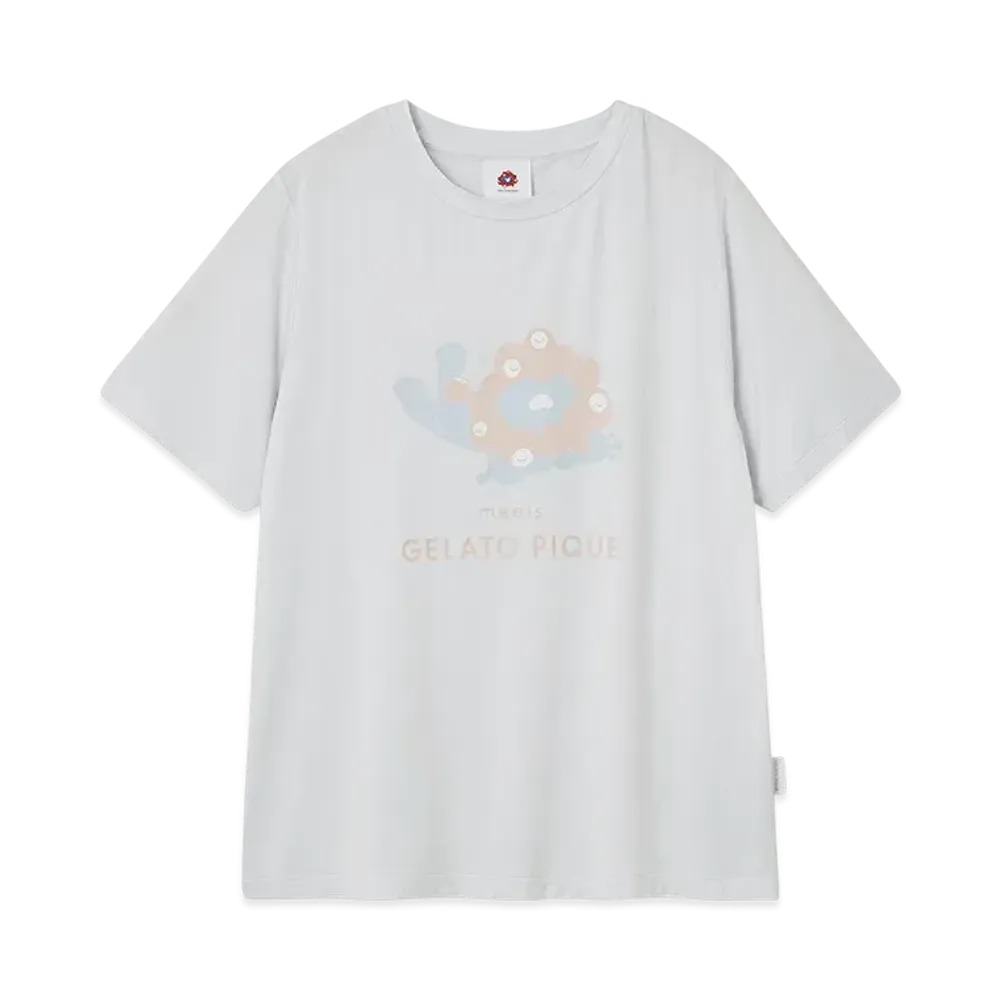 GELATO PIQUE x Expo 2025 Osaka MYAKU-MYAKU One Point T-shirt "Light Blue"