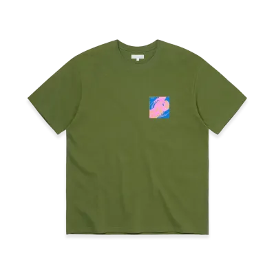 thisisneverthat Resonance Tee "Moss Green"