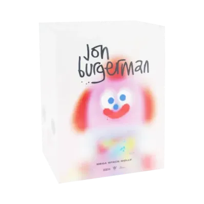 POP MART "MEGA COLLECTIONS" SPACE MOLLY 400% Jon Burgerman