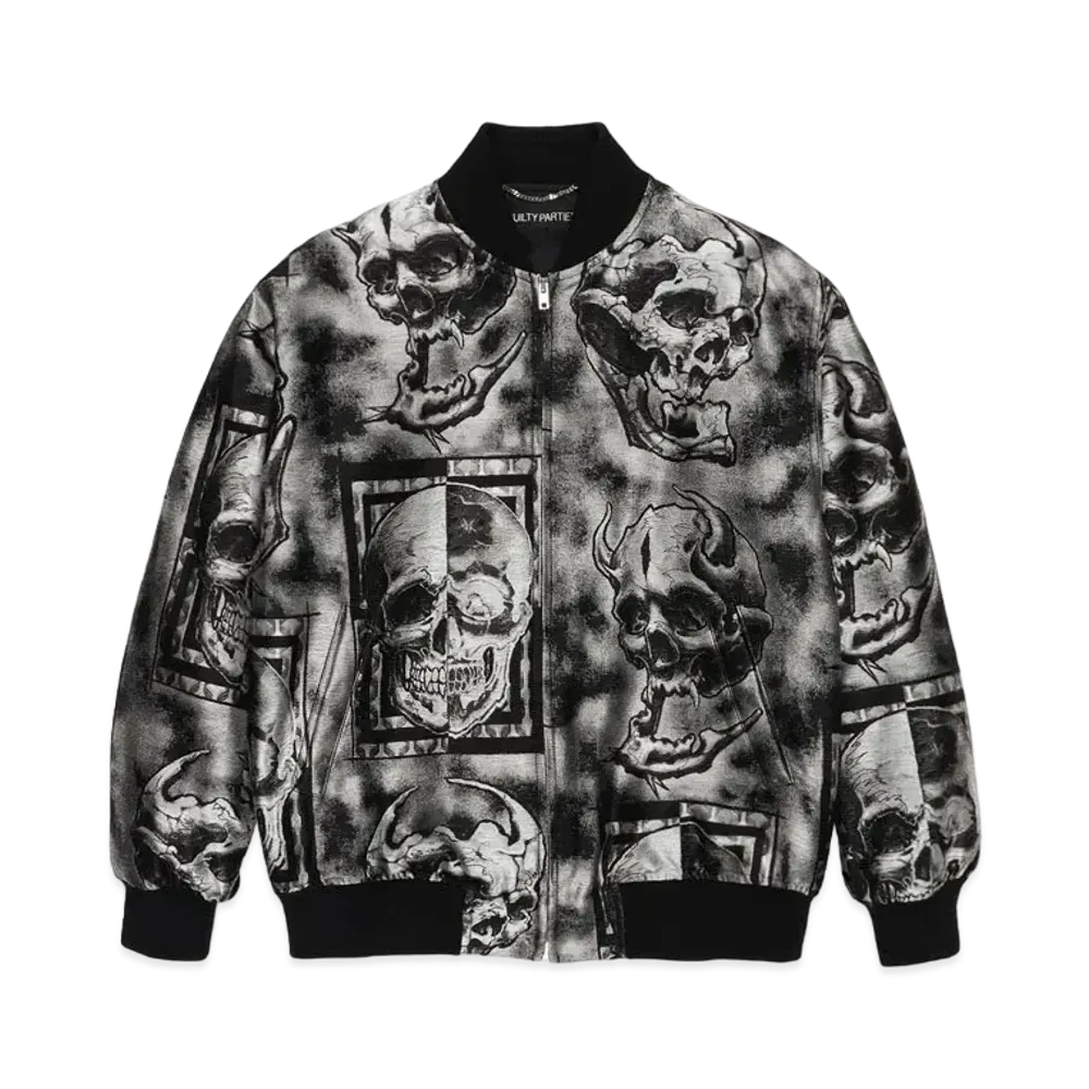 WACKO MARIA 56 TATTOO STUDIO / JACQUARD SKA JACKET "Grey"