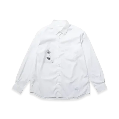 Uniform Experiment x Yuni Yoshida Flower Shirt "White"
