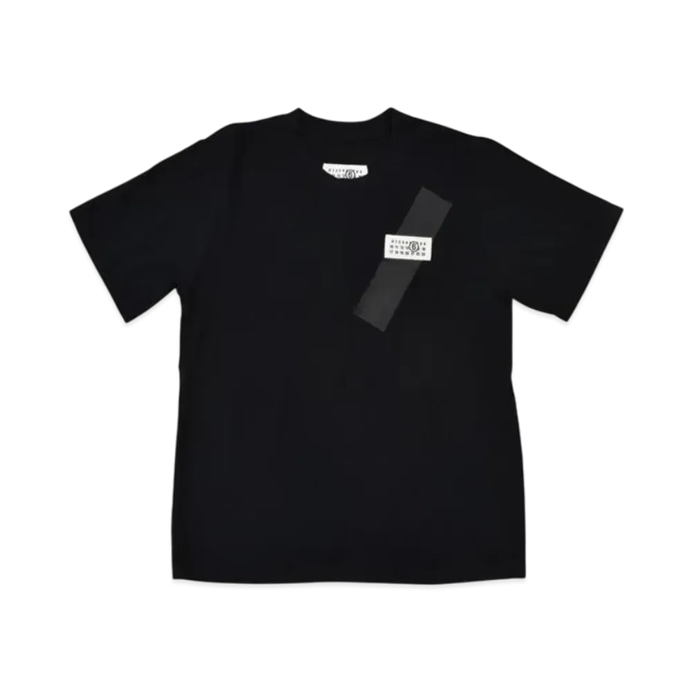 MM6 Maison Margiela Logo T-shirt "Black"