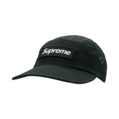 Supreme Military Camp Cap "Black" (24SS)