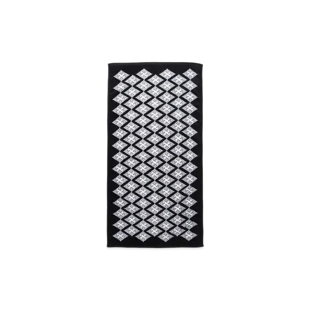 APHRODITEGANG ASAGARA BEACH TOWEL "Black/White"