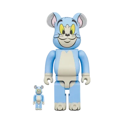 Bearbrick TOM (Classic Color) 100% & 400% (TOM AND JERRY)