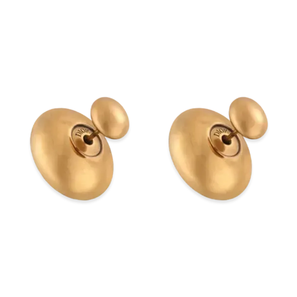 Dior Tribales Earrings Finish Metal "Antique Gold"