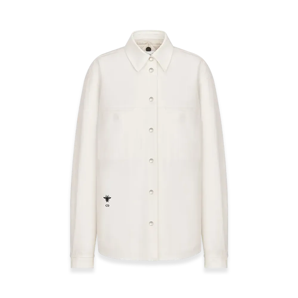 Dior Women's 2-In-1 Peacoat Gabardine "Ecru"