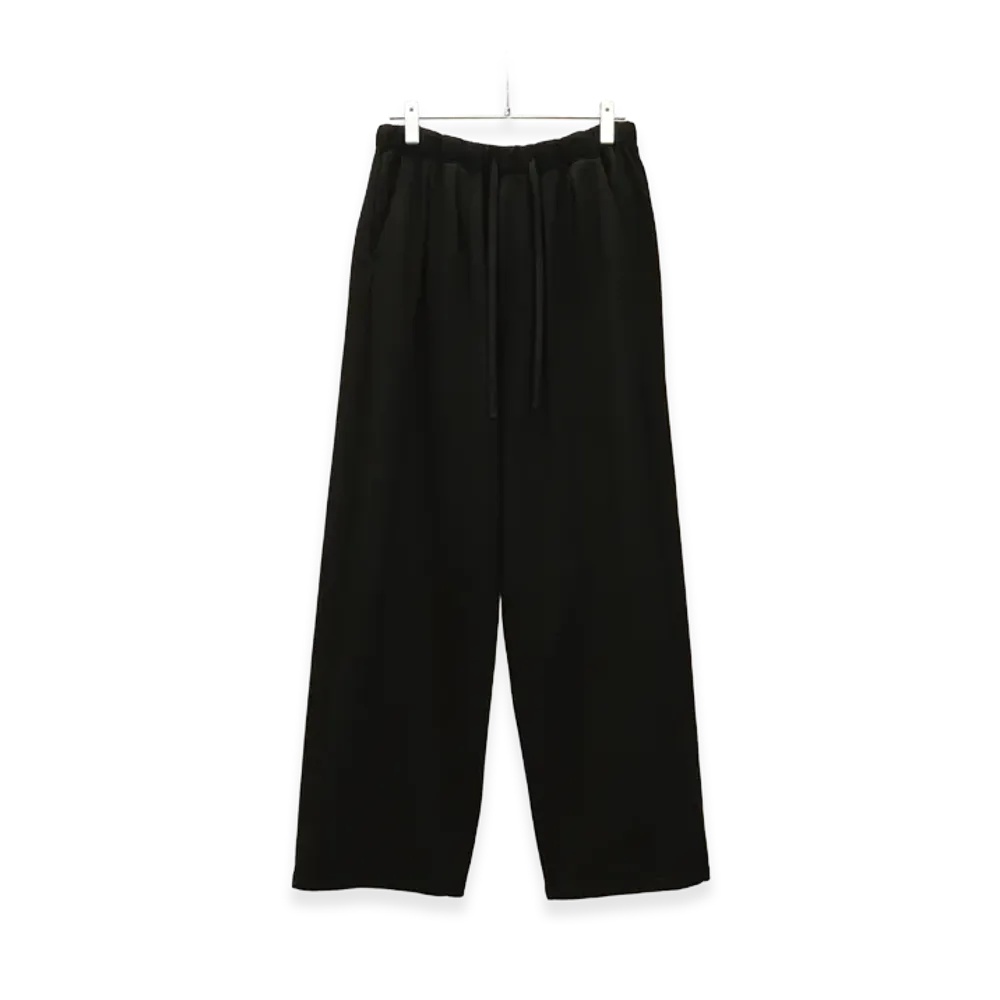 ANCELLM 2Tuck Sweat Pants "Black"