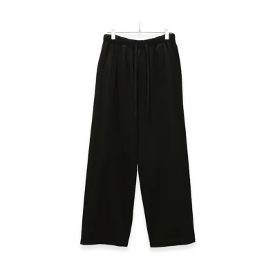 ANCELLM 2Tuck Sweat Pants "Black"