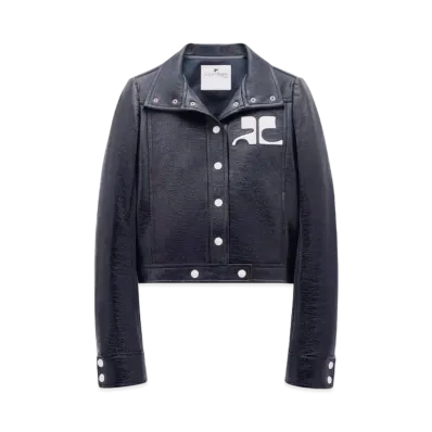 Courreges Reedition Vinyl Jacket "Navy"