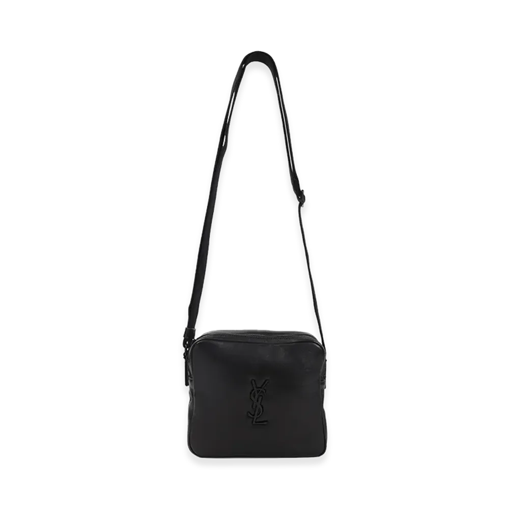 Saint Laurent YSL Cube Shoulder Bag "Black"