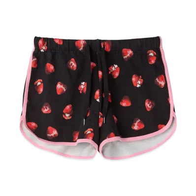 HYSTERIC GLAMOUR x Sanrio characters My Strawberry Pattern Shorts "Black"