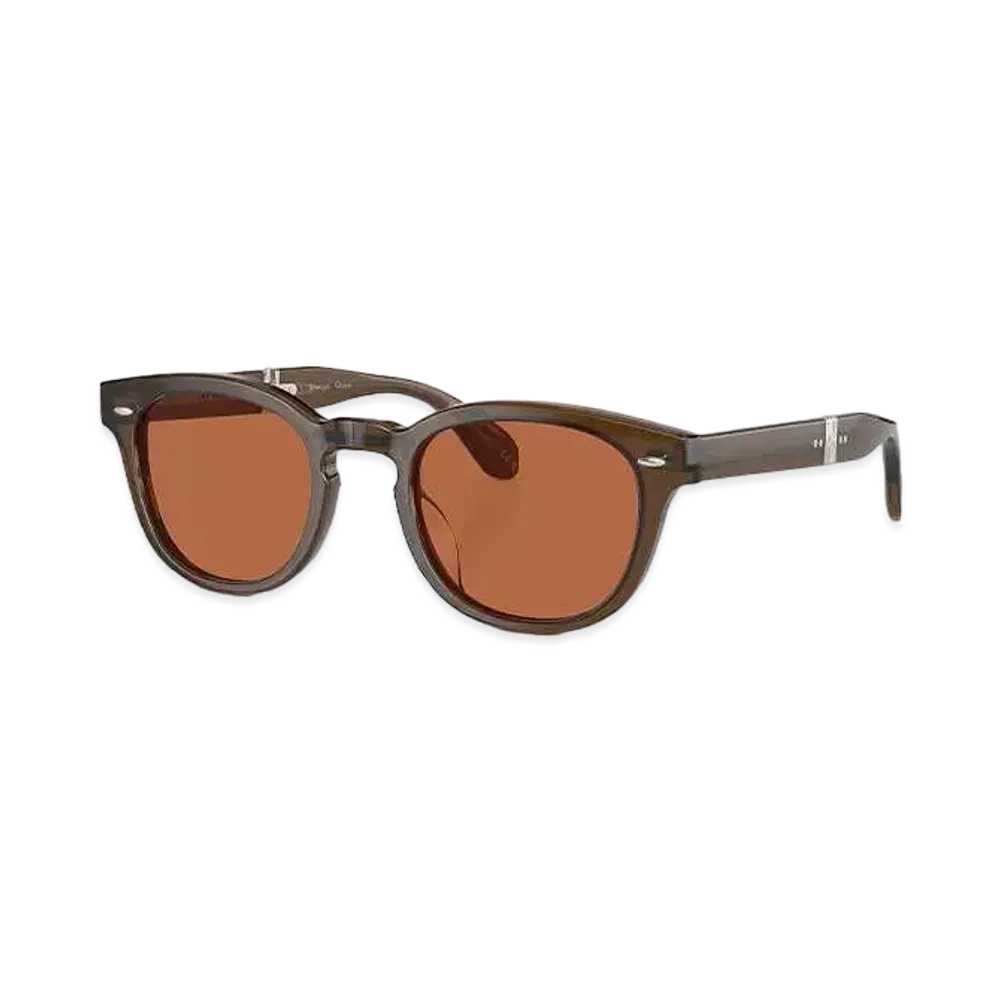 OLIVER PEOPLES Sheldrake 1950 "Dark Military/Persimmon"