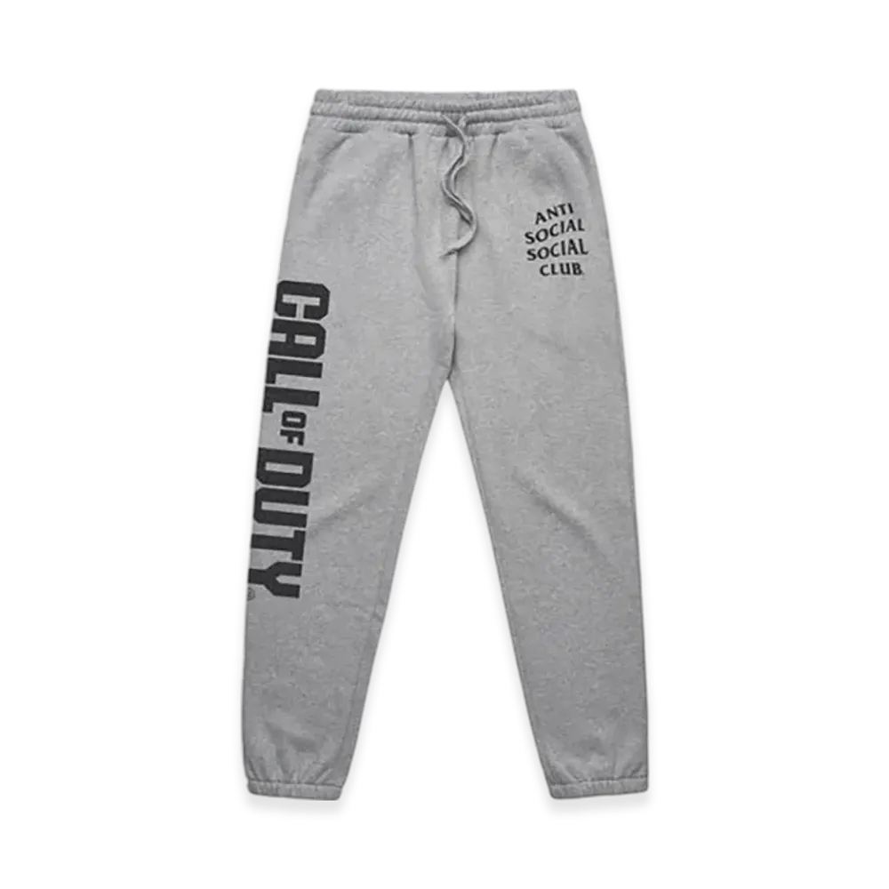 ANTI SOCIAL SOCIAL CLUB x Call of Duty Sweatpant 01 "Heather Grey"