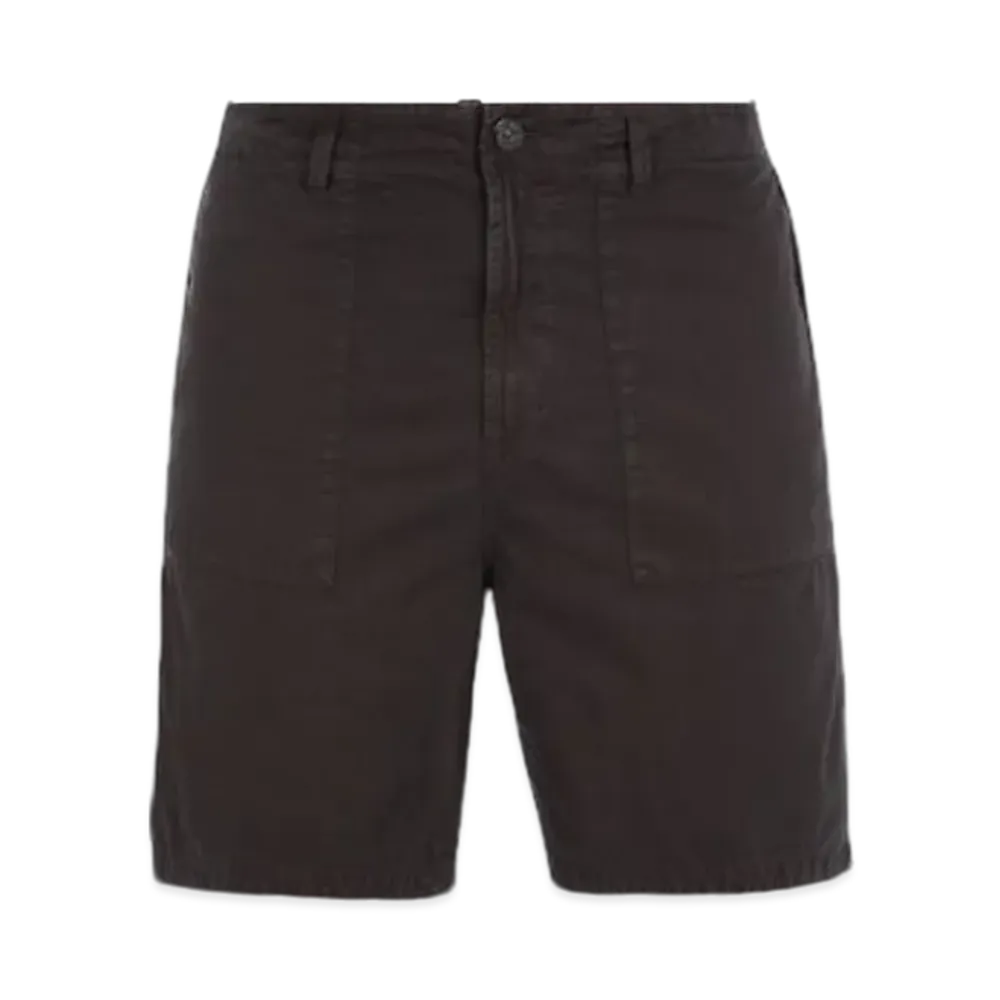 Stone Island L13WA Old Treatment Comfort Fit Bermuda Shorts - 24SS "Black"