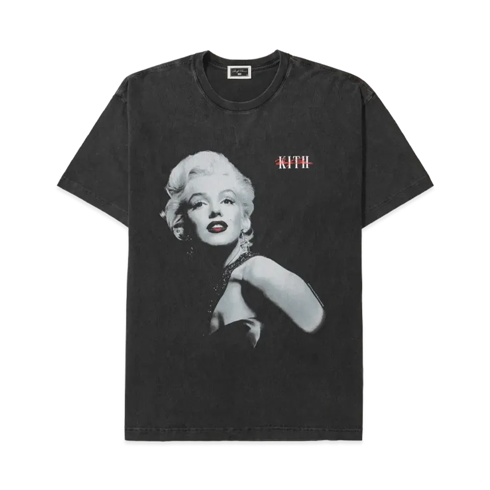 Kith x Marilyn Monroe Glamour Vintage Tee "Black"