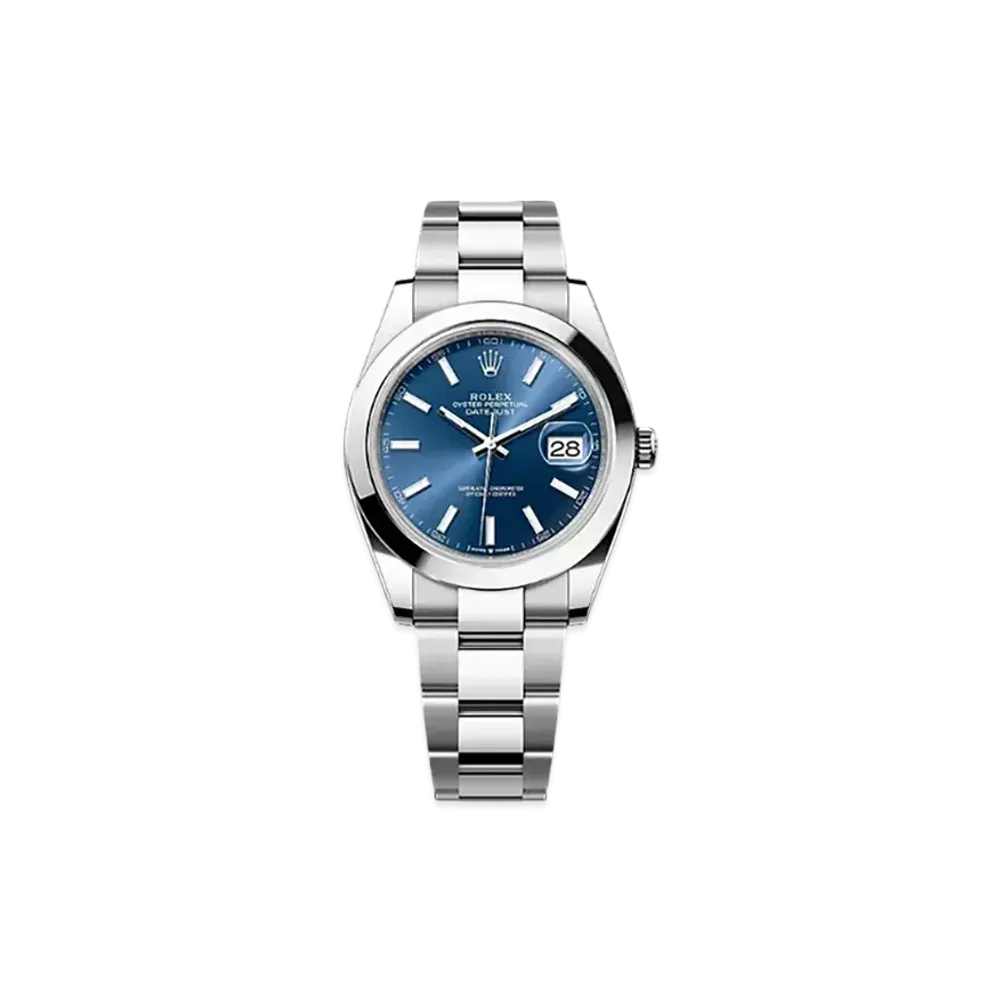 ROLEX Datejust 41 Oystersteel "Blue"