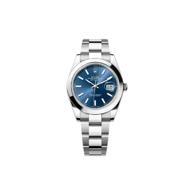 ROLEX Datejust 41 Oystersteel "Blue"