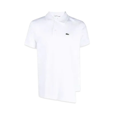 Comme des Garcons Shirt x LACOSTE Asymmetry Polo Shirt "White"