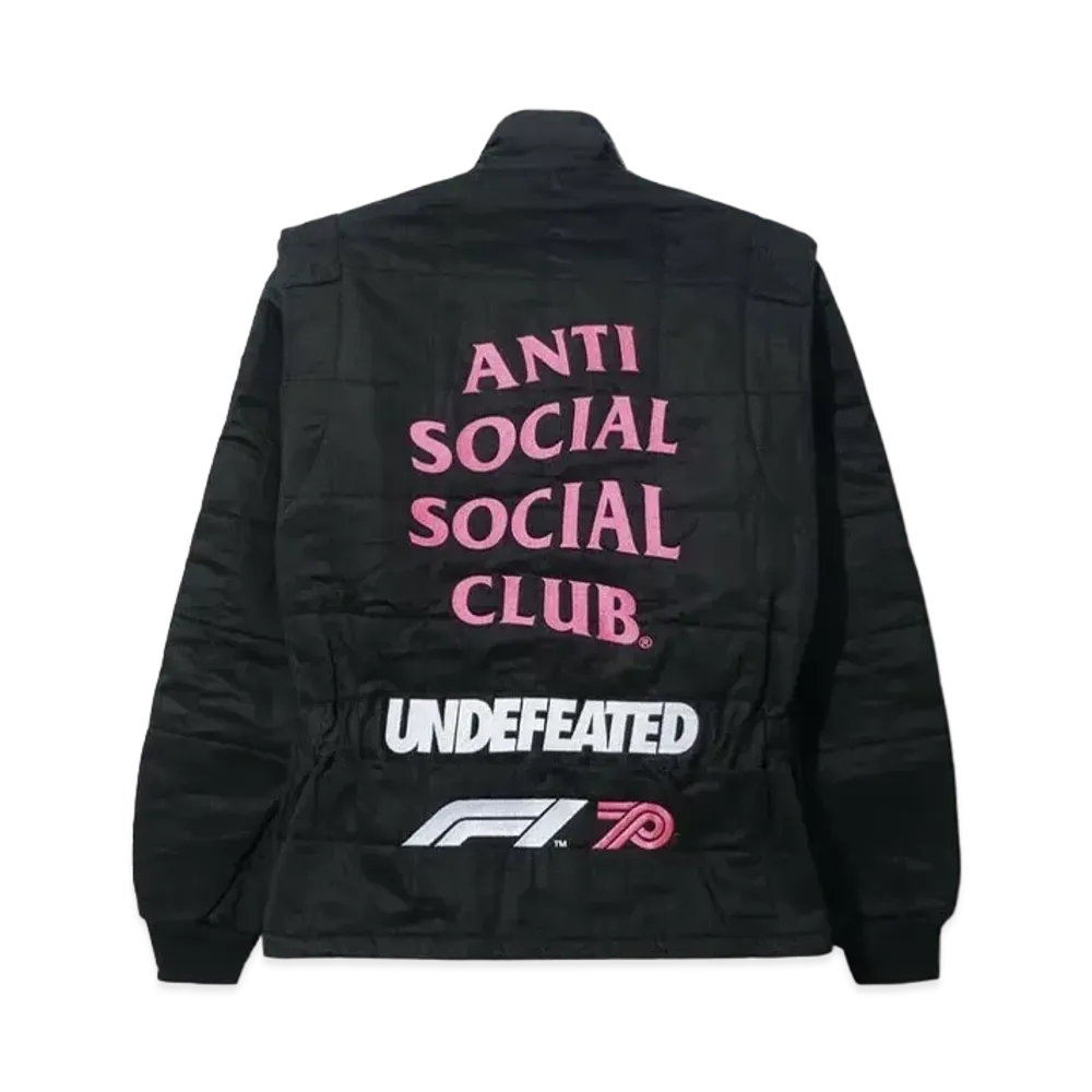 ANTI SOCIAL SOCIAL CLUB Undefeated x F1 Jacket "Black" (SS20)