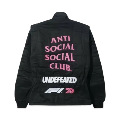 ANTI SOCIAL SOCIAL CLUB Undefeated x F1 Jacket "Black" (SS20)
