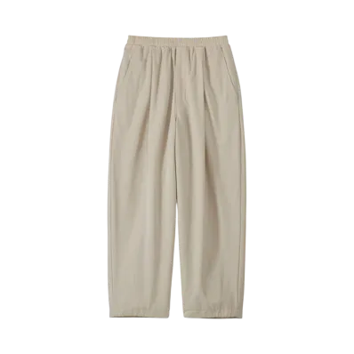 Graphpaper Boiled Wool Wide Easy Pants "Beigh"