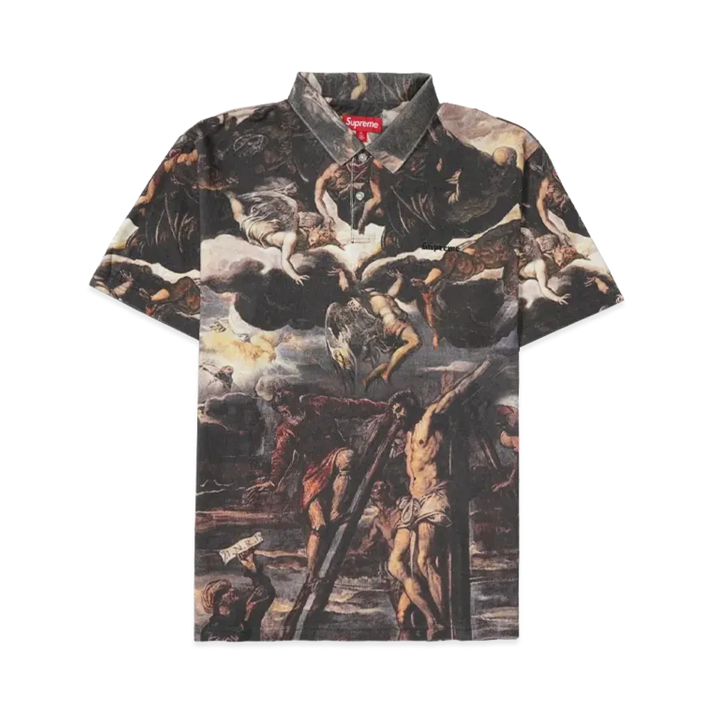 Supreme Crucifixion Polo "Multicolor"