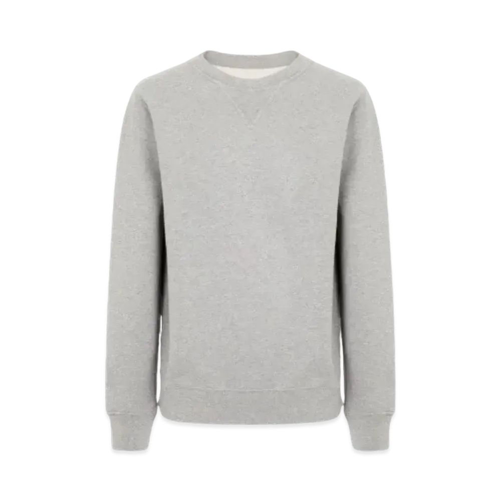 Maison Margiela Crewneck Cotton Sweatshirt "Gray"