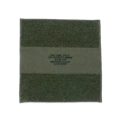 N.HOOLYWOOD Test Product Exchange Servise x Hippopotamus Hand Towel "Dark Khaki"