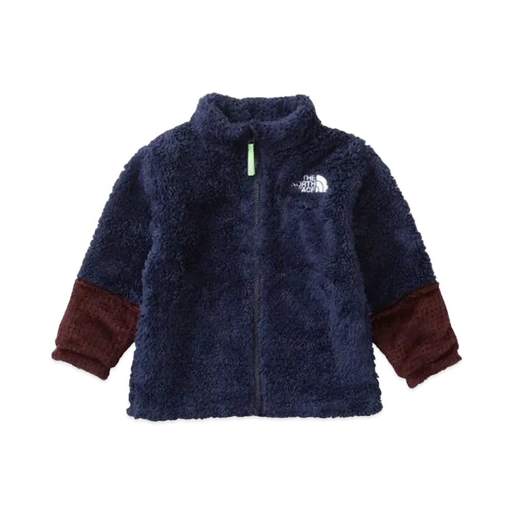 The North Face Green Baton Sherpa Fleece Jacket (Kids) "Upcycling"