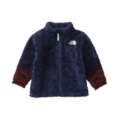 The North Face Green Baton Sherpa Fleece Jacket (Kids) "Upcycling"