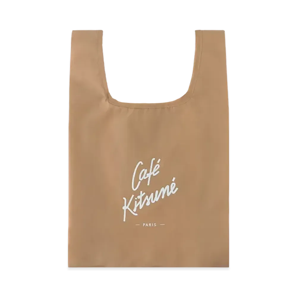 Maison Kitsune Cafe Kitsune Eco Bag "Mocha"
